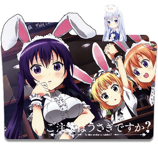 [2014-08-10] Gochuumon wa Usagi Desu Ka_ Icon by mikorin-chan - 474777295.png
