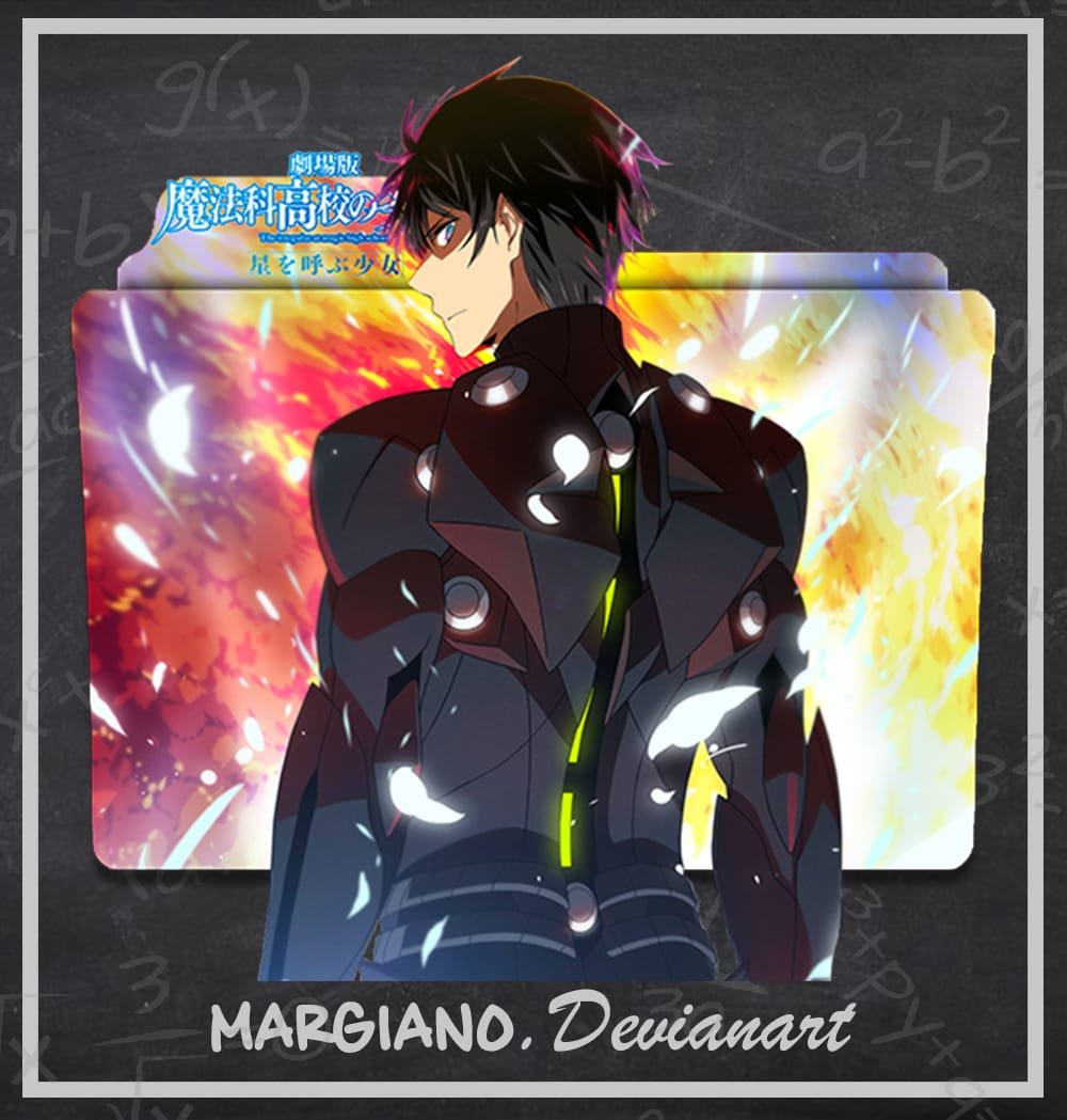 [2017-12-21] Mahouka Koukou no Rettousei Movie Folder Icon by margiano - 721335244.jpg