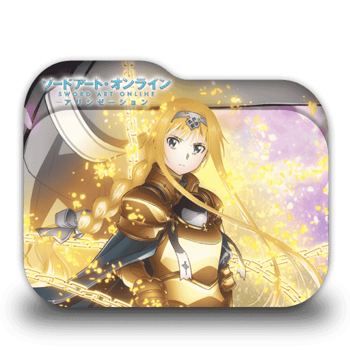 [2018-07-11] Sword Art Online Alicization folder icon by tatas18 - 753997912.png